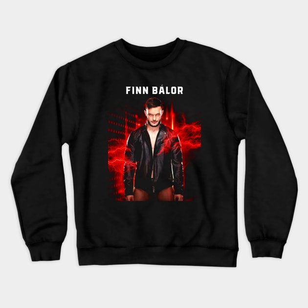 Finn Balor Crewneck Sweatshirt by Crystal and Diamond